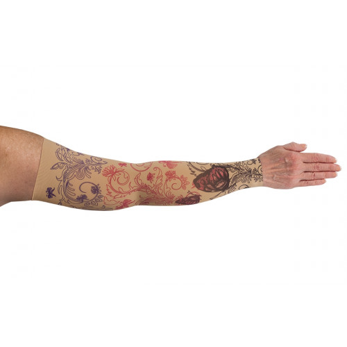 Mariposa Beige Arm Sleeve by LympheDivas
